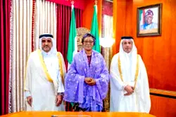 Tinubu tackling insecurity, First Lady assures Qatari envoy