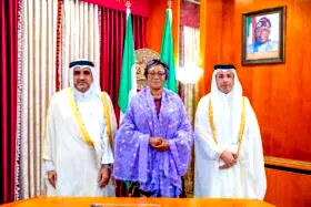 Tinubu tackling insecurity, First Lady assures Qatari envoy