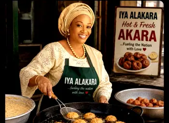Tinubu media centre shares AI image of first lady selling akara