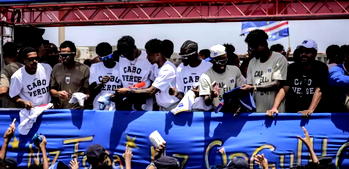 Euphoric homecoming for Cape Verde after heroic World Cup defeat