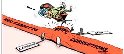 Cartoon: Mr President can’t tell Esau from Jacob