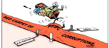 Cartoon: Mr President can’t tell Esau from Jacob