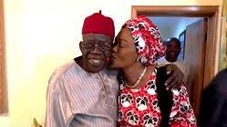 Tinubu playfully calls First Lady ‘Iya Alakara’ following akara controversy