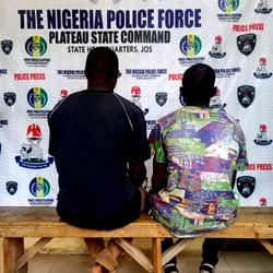 Police arrest two suspected arms traffickers, recover firearms in Plateau