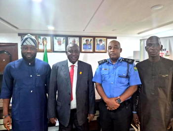 Anyebe advocates stronger police-youth collaboration during courtesy visit to Kogi CP