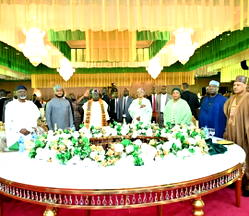 Lawal attends inaugural State House press Corps Presidential dinner