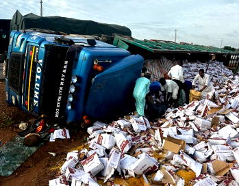 15 dead, 17 injured, after truck driver falls asleep