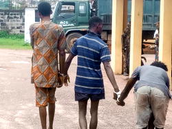 Court orders remand of 3 suspects over killing of ex-OGTV broadcaster, guard