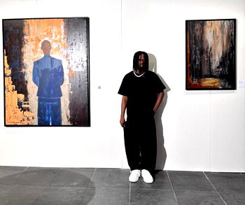 Art should inspire people to pursue their dreams, says Opene at ‘Becoming’ exhibition
