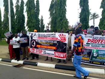 Protesters urge Senate to delay ambassadorial nominee’s confirmation