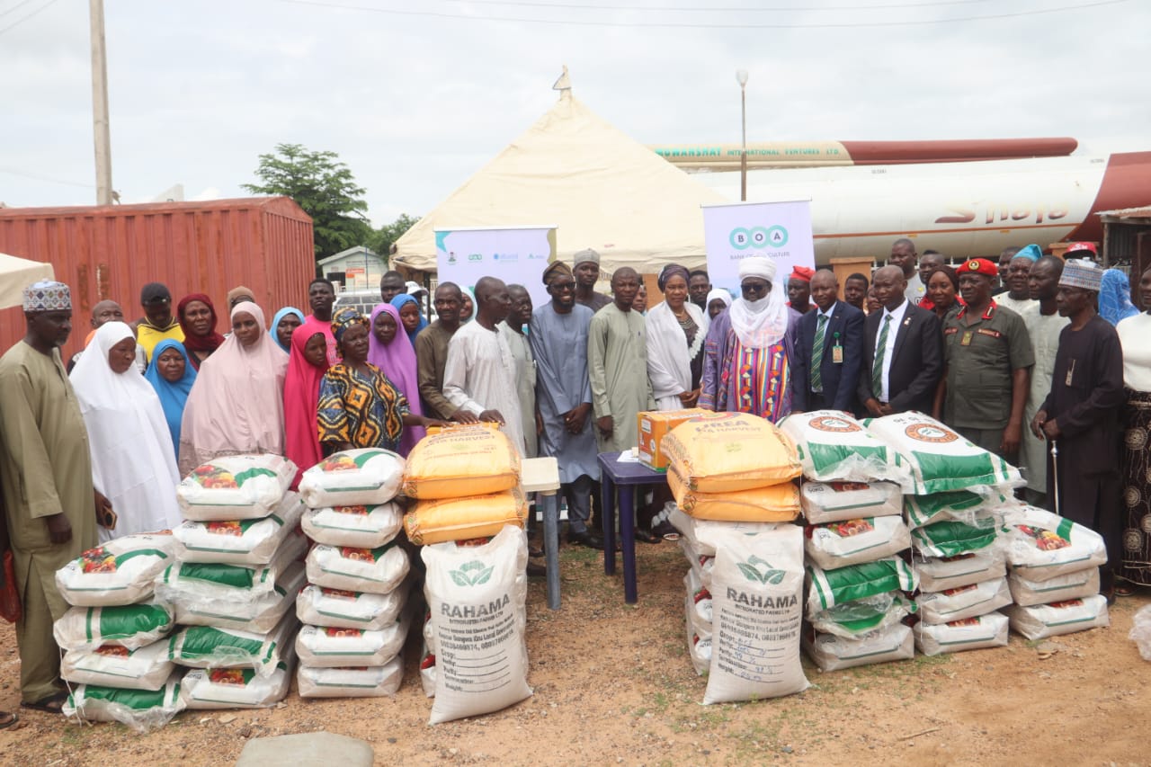 BOA, Japtini flag off input distribution for 15,000 Taraba farmers