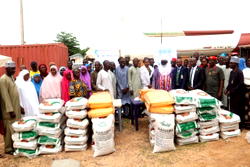 BOA, Japtini flag off input distribution for 15,000 Taraba farmers