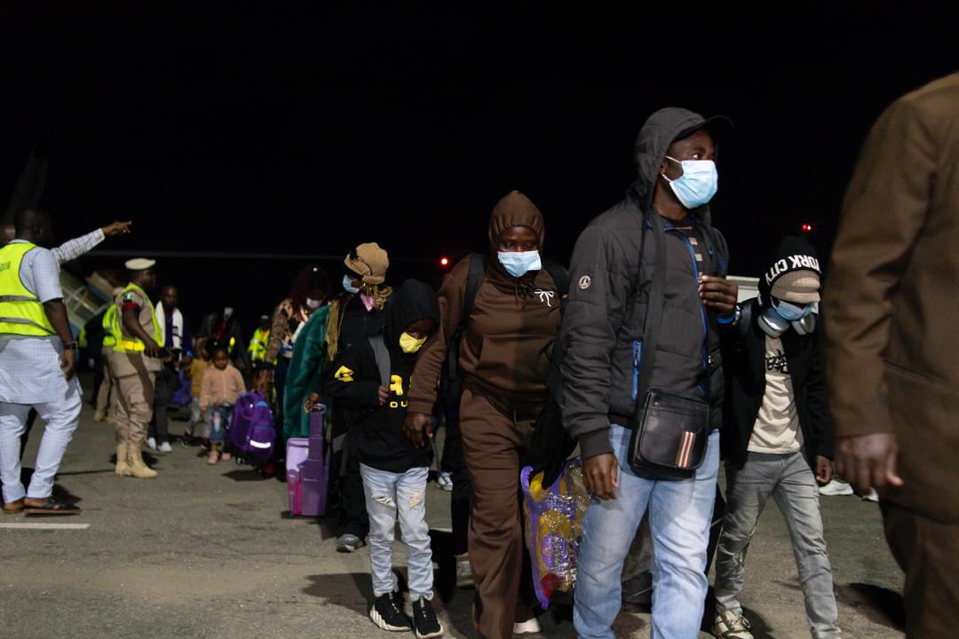 Photos: Another batch of Nigerians evacuated from S’Africa arrive Lagos