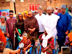 Family Trust Care Foundation, Beautiful Gate donate 100 wheelchairs to Gombe PWDs