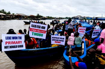APC stakeholders protest, demand recognition of Akingboye as Reps primary winner