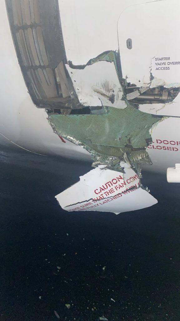 Air Peace experiences flight delays due to aircraft damage from ground handling equipment