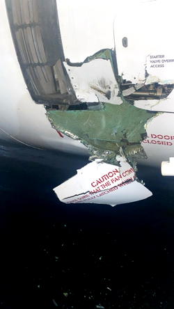 Air Peace faces flight disruptions as ground handling equipment damages aircraft