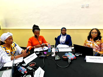 Rukayat Shittu participates in West Africa female parliamentarians conference, honoured in Ghana