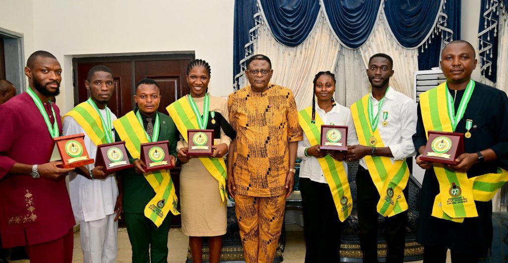 Governor Otu grants automatic jobs to seven exceptional corps members