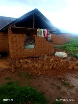 Heavy rainfall destroys over 20 homes, farmlands in Plateau community