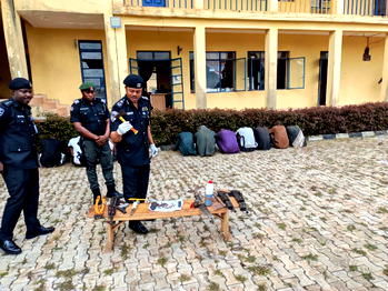 Ondo police arrest 10 over land dispute, interstate robbery syndicate