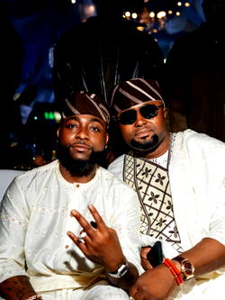 Davido steals show at aide’s father’s burial reception in Benin