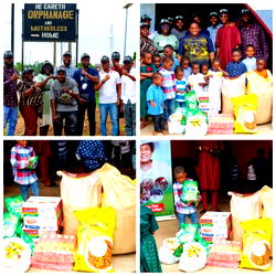 Bullion Go-Neat Senior Staff celebrate Ajadi’s birthday with orphanage donation