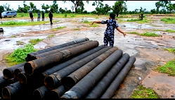 Police arrest seven suspects, recover 285 vandalised NNPC pipelines in Adamawa