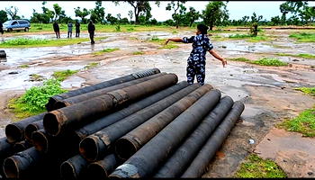 Police arrest seven suspects, recover 285 vandalised NNPC pipelines in Adamawa