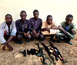 Troops nab 5 suspected kidnappers in Yobe