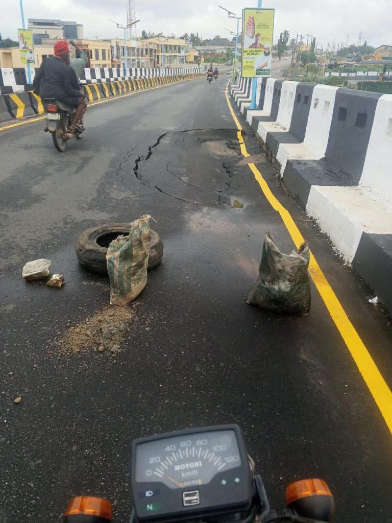 LAMECO flyover in Osun suffers damage just three weeks post-inauguration