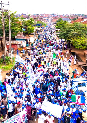 Osun Election: AYIWOLA APC youths hold vote sensitization rally for Oyebamiji