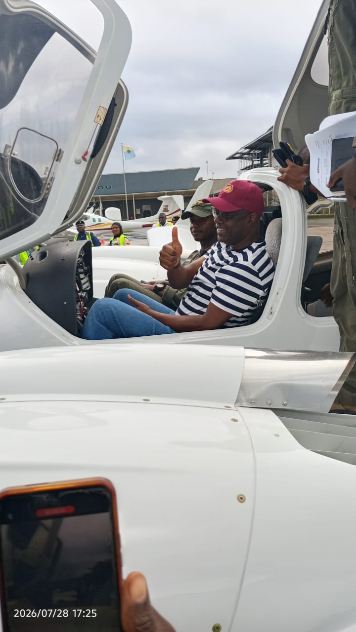 Photos: Makinde receives surveillance aircraft, partners Air Force to boost Oyo security