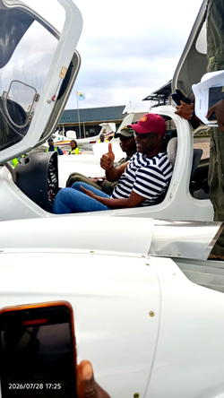 Photos: Makinde receives surveillance aircraft, partners Air Force to boost Oyo security