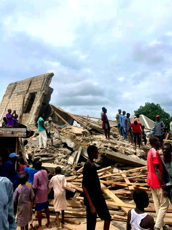 One-storey building under construction collapses in Sokoto