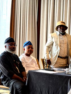 Gov Ododo meets Kogi indigenes in London, urges them to support Tinubu, Nigeria