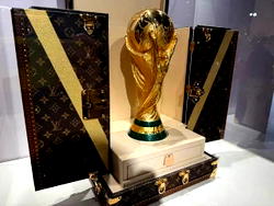 World Cup trophy to arrive in Louis Vuitton trunk