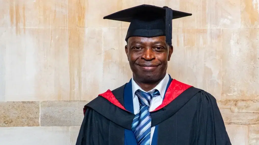 Nigerian John Adesoye earns nursing degree in the UK at the age of 64