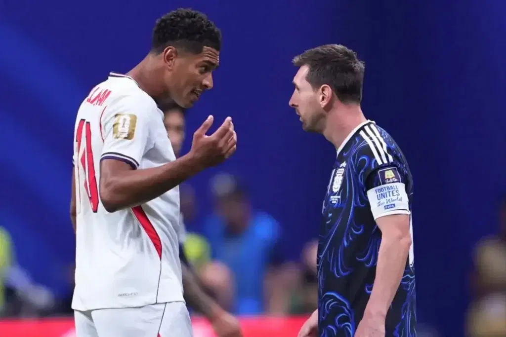 Bellingham reveals his words to Messi during their recent confrontation