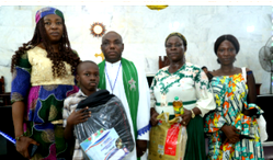 BSN supports Oshodi residents with food, school packs, bibles