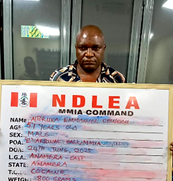 Ex-international footballer, fugitive drug kingpin jailed 24 years for cocaine importation