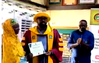 Reps committee chairman Laguda bags Federal Polytechnic Nasarawa Fellowship Award