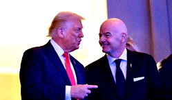 Trump thanks FIFA for suspending USA’s Balogun’s World Cup red card