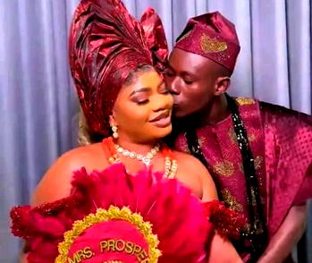‘I never told anyone not to marry’ — GehGeh defends self after wedding goes viral