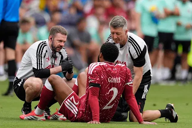 Gomez injury mars start of Iraola era at Liverpool