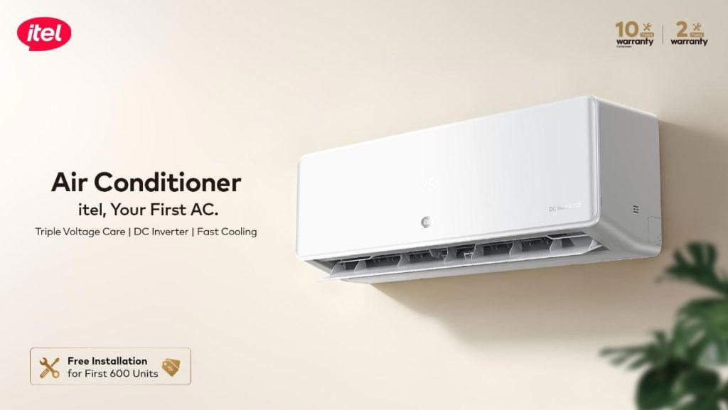 itel Debuts First Air Conditioner in Nigeria, Records Sells Out Within 8 Hours. 