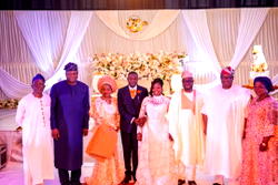 Tinubu, APC chair, govs, others attend Humanitarian Affairs Minister’s daughter’s wedding