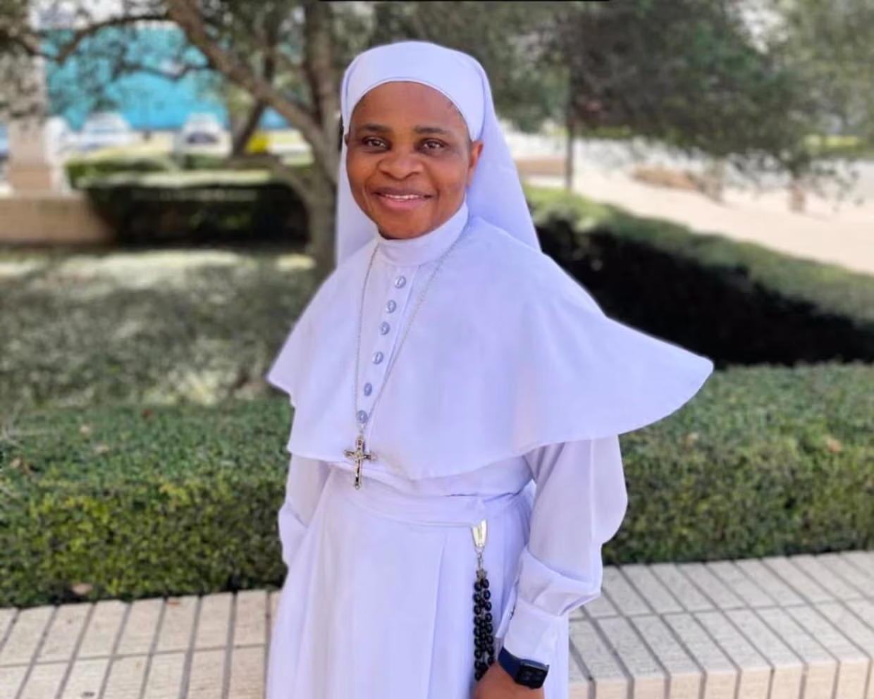Nigerian nun arrested on way to church released from US custody