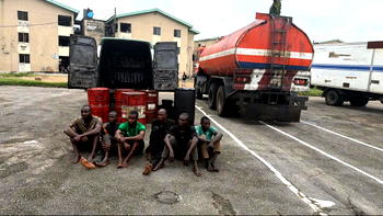 Lagos: Troops arrest 6 illegal bunkering suspects at Orile
