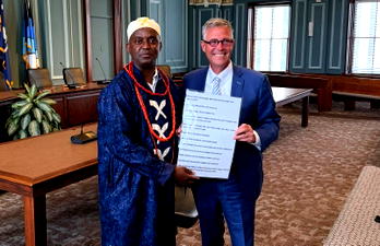 Okei leads OAU-SC  to strengthen ties with South Carolina leaders